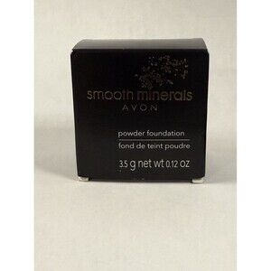 AVON Smooth Minerals Powder Foundation 0.12 oz Bronze NEW In Original Box